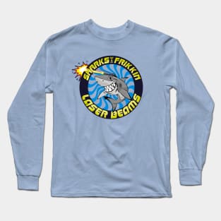 Shark with frikkin laser beams Long Sleeve T-Shirt